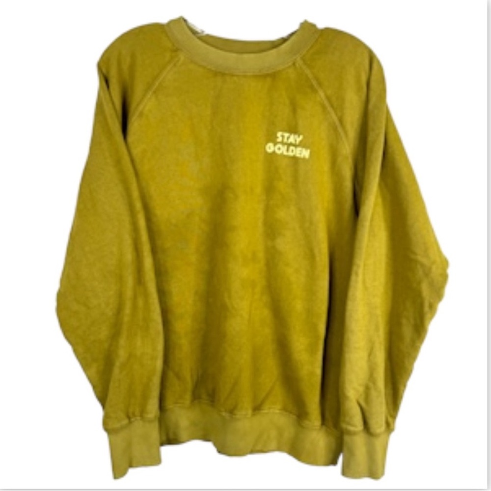 BILLABONG Keep Tryin Crewneck Terry Sweatshirt NEW Olive Moss Size L